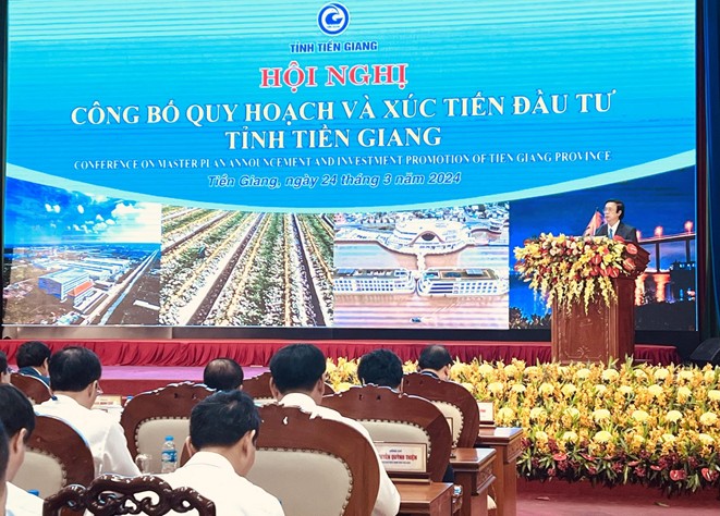 HỘI NGHỊ CÔNG BỐ QUY HOẠCH VÀ XÚC TIẾN ĐẦU TƯ TỈNH TIỀN GIANG